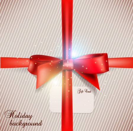  Holiday banner with ribbons. Vector background.のイラスト素材