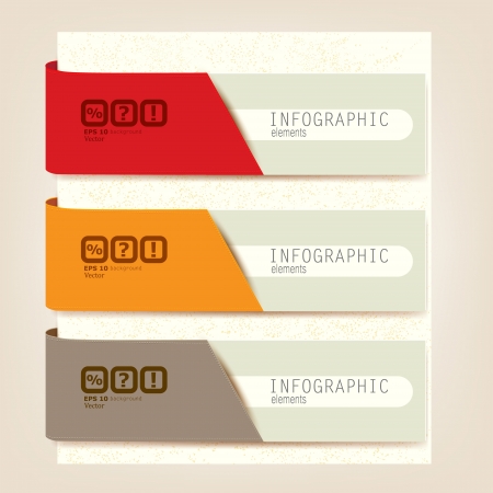 Set of Infographic elements.  Design template. Vector illustrationのイラスト素材