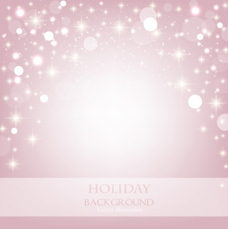 Elegant Christmas background with snowflakes and place for text. Vector Illustration.のイラスト素材