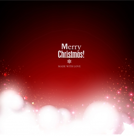 Elegant Christmas background with snowflakes and place for text. Vector Illustration.のイラスト素材