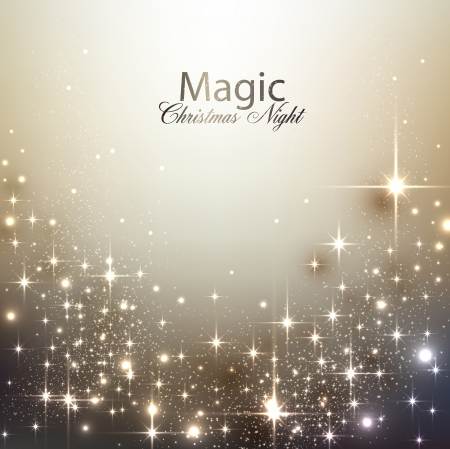 Elegant Christmas background with place for text. Vector Illustrationのイラスト素材