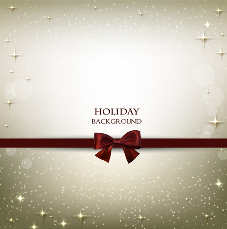 Elegant Christmas background with stars. Vector illustrationのイラスト素材