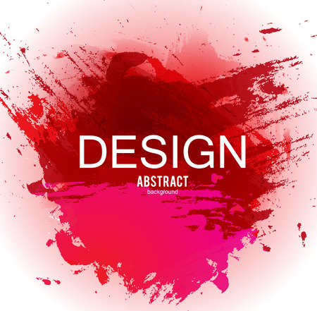 Abstract vector background. Colorful  watercolor stain image for screen, background. Design  for electronic deviceのイラスト素材