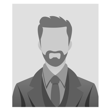 Default avatar profile icon. Gray photo placeholder. grayscale Avatar, user profile, person icon, silhouette, profile picture for unknown or anonymous individuals.のイラスト素材