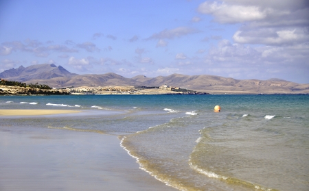 Calm Seashore on Ferteventura, Northern Partの写真素材