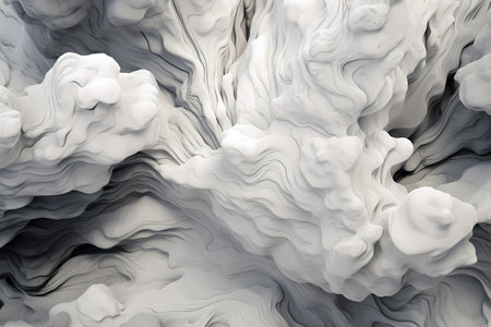 Abstract paint background. monochrome texture. 3dの素材