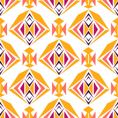 Seamless pattern vector. Designer colorful seamless pattern for design, poster, greeting card or invitationのイラスト素材