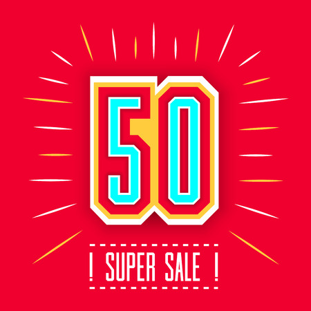 Big sale promo store. Sale background for for business. Super sale.のイラスト素材