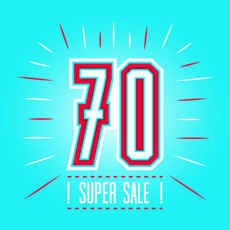 Big sale promo store. Sale background for for business. Super sale.のイラスト素材