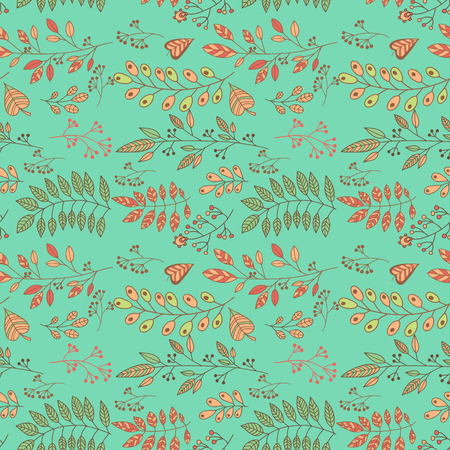 Foliage patternのイラスト素材