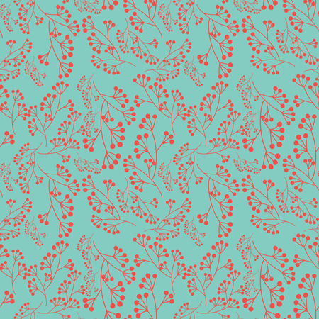 Cune nature branches seamless patternのイラスト素材