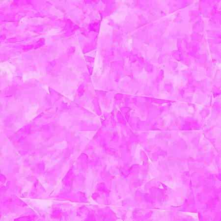 Abstract seamless pattern. Magenta watercolor background. Vector illustration.のイラスト素材