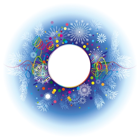 New Year Party Set のイラスト素材