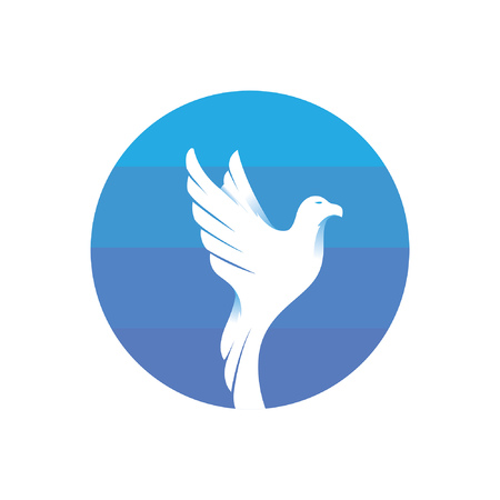 Simple Bird iconのイラスト素材