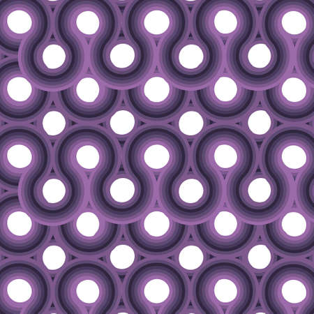 Circle sneak pattern texture roundedのイラスト素材