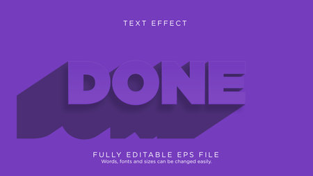 Shadow Editable Text Effect Font Type