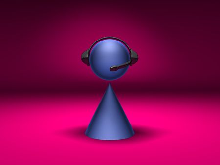 Call center operatorの写真素材