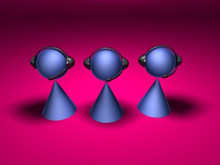 Call center operatorの写真素材