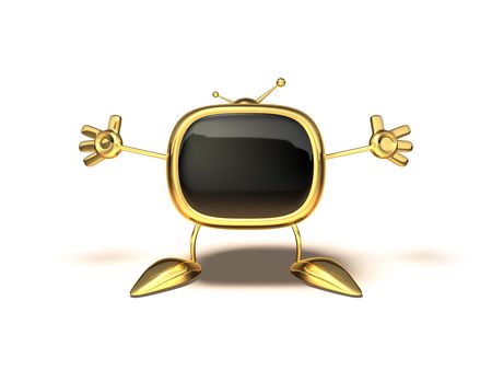 Retro tvの写真素材