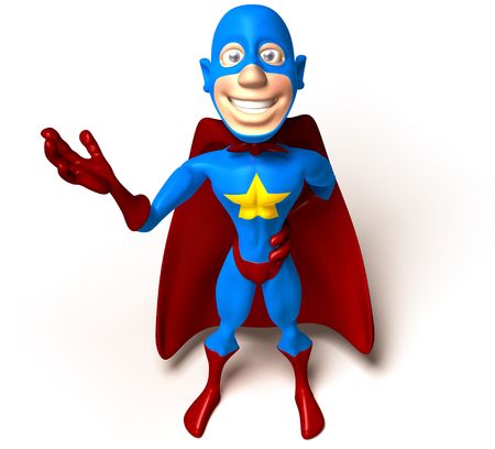 Superheroの写真素材