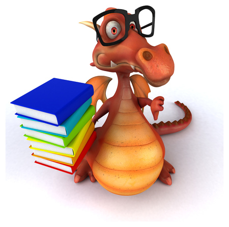 Fun dragonの写真素材