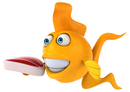 Fun fishの写真素材