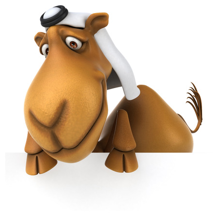 Fun camelの写真素材