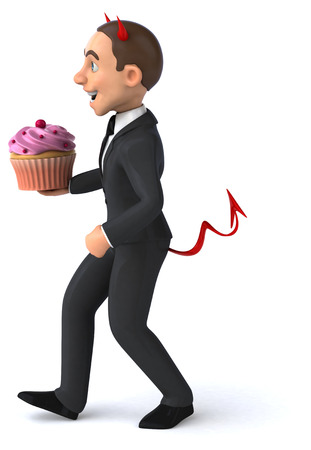 Fun businessmanの写真素材