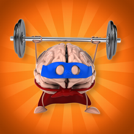 Super brainの写真素材