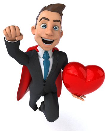 Super businessmanの写真素材