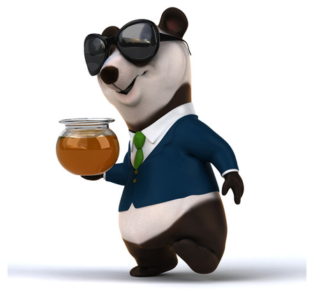 Fun pandaの写真素材