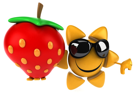 Fun sunの写真素材