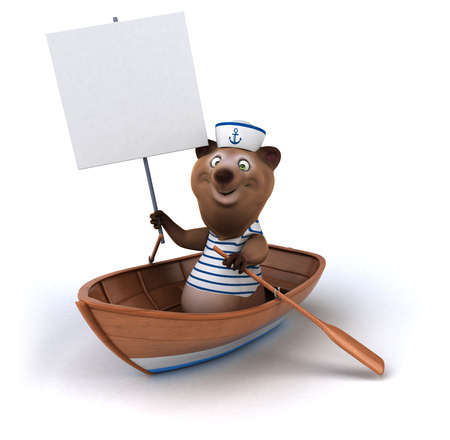 Fun bearの写真素材
