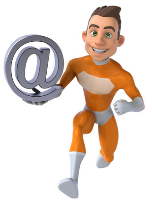 Fun superheroの写真素材