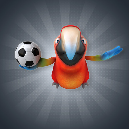 Fun parrotの写真素材