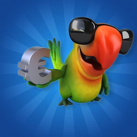 Fun parrotの写真素材