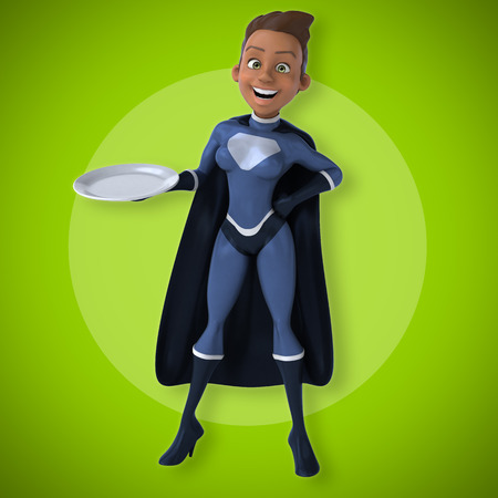 Super womanの写真素材