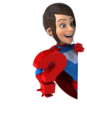 Super womanの写真素材