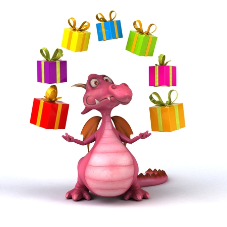 Fun dragonの写真素材