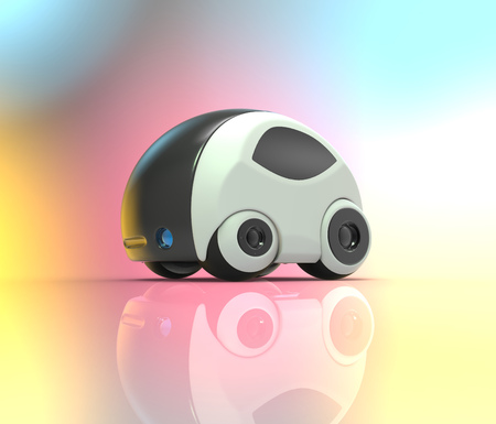 Futuristic vehicleの写真素材