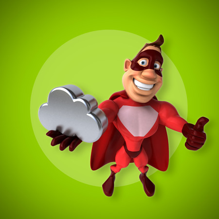 Fun superheroの写真素材