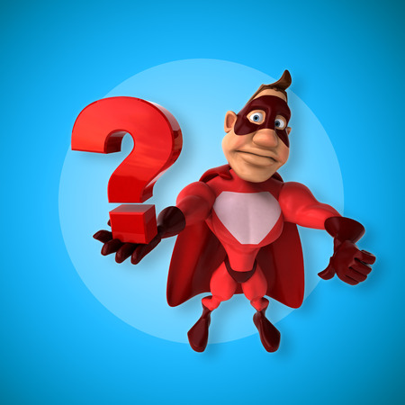 Fun superheroの写真素材