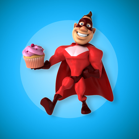 Fun superheroの写真素材