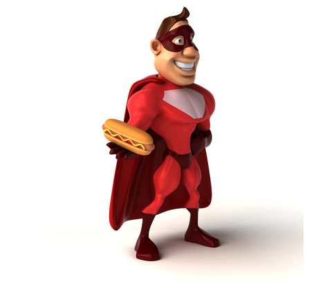 Fun superheroの写真素材