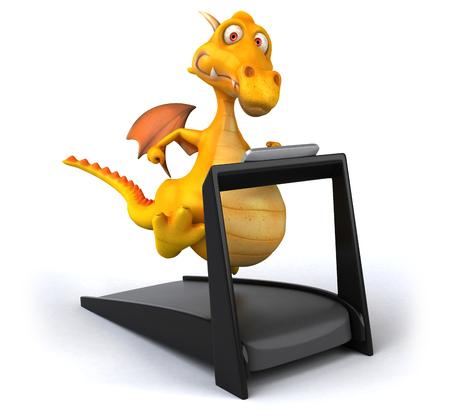 Fun dragonの写真素材