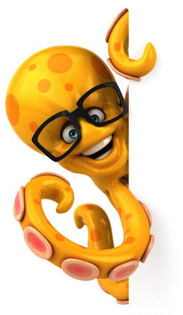 Fun octopusの写真素材