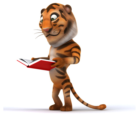 Fun tigerの写真素材