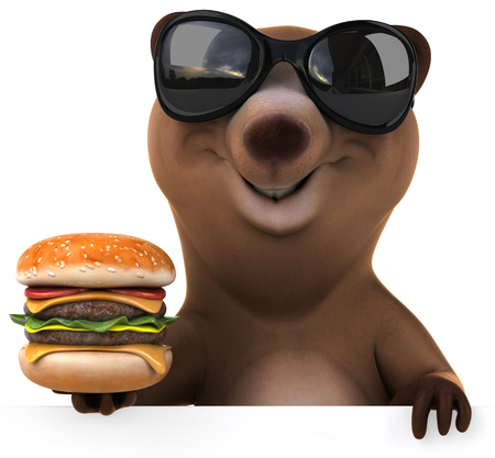 Fun bearの写真素材