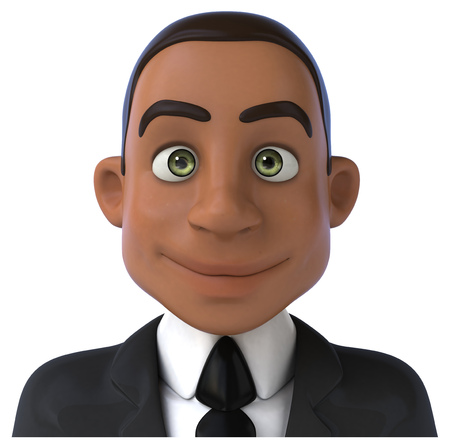 Fun businessmanの写真素材