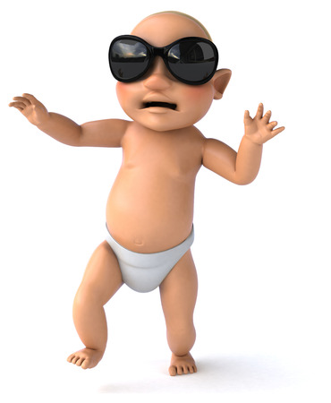 Fun babyの写真素材